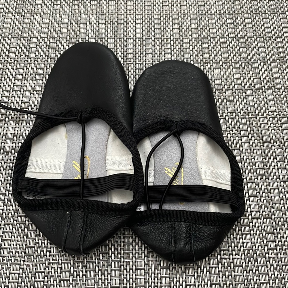 Black stelle ballet shoes